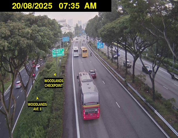 Woodlands Traffic Camera (Towards Singapore Custom)